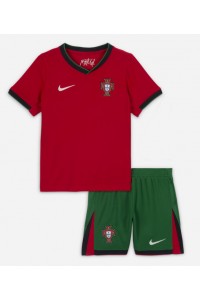 Portugal Babytruitje Thuis tenue Kind EK 2024 Korte Mouw (+ Korte broeken)